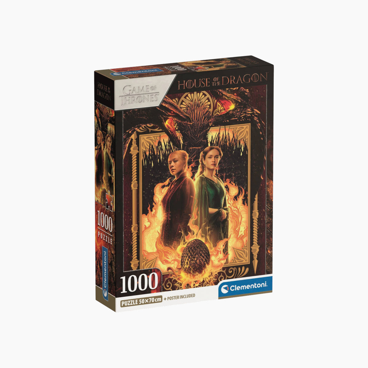 Clementoni House of the Dragon Jigsaw Puzzle – 1000 Pieces