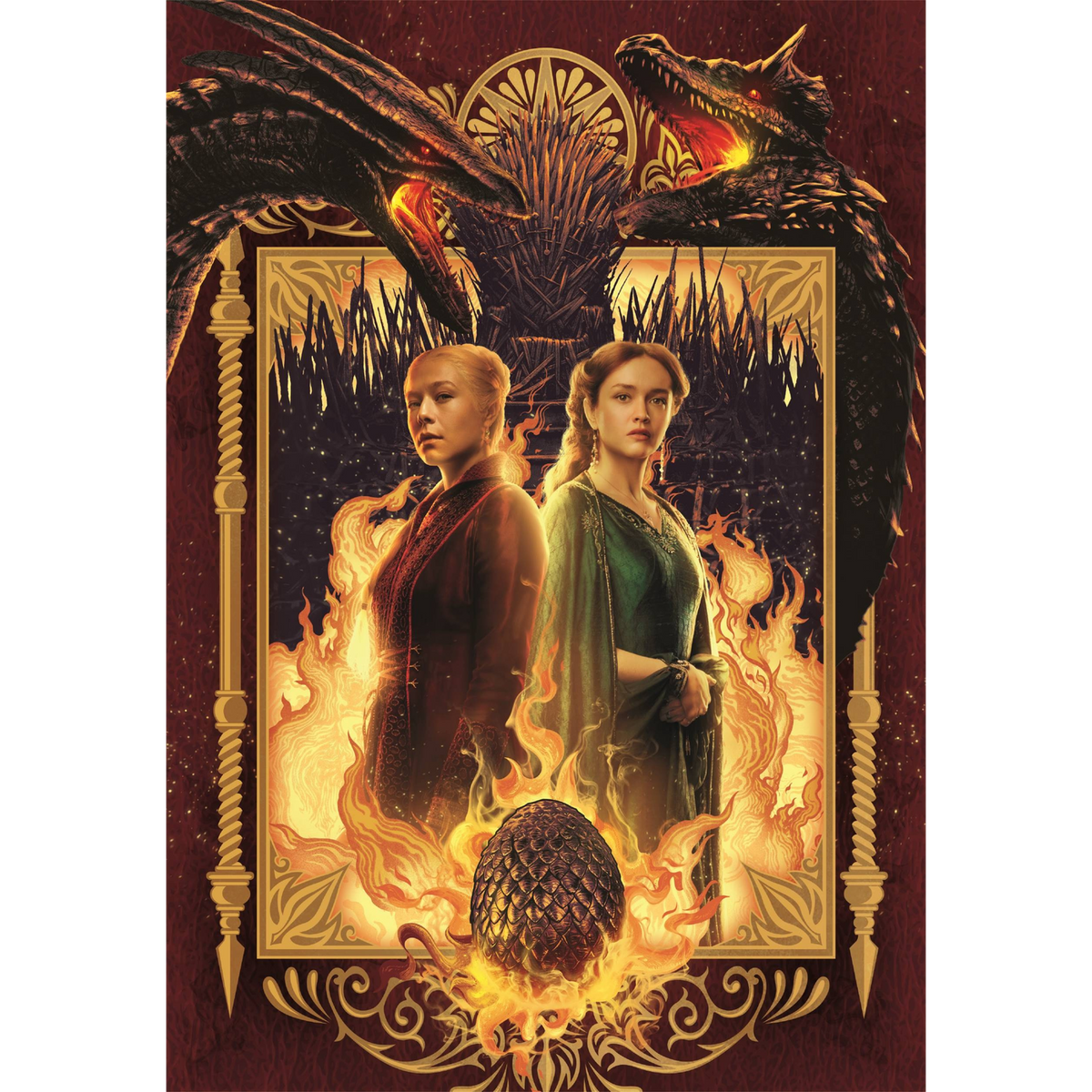 Clementoni House of the Dragon Jigsaw Puzzle – 1000 Pieces