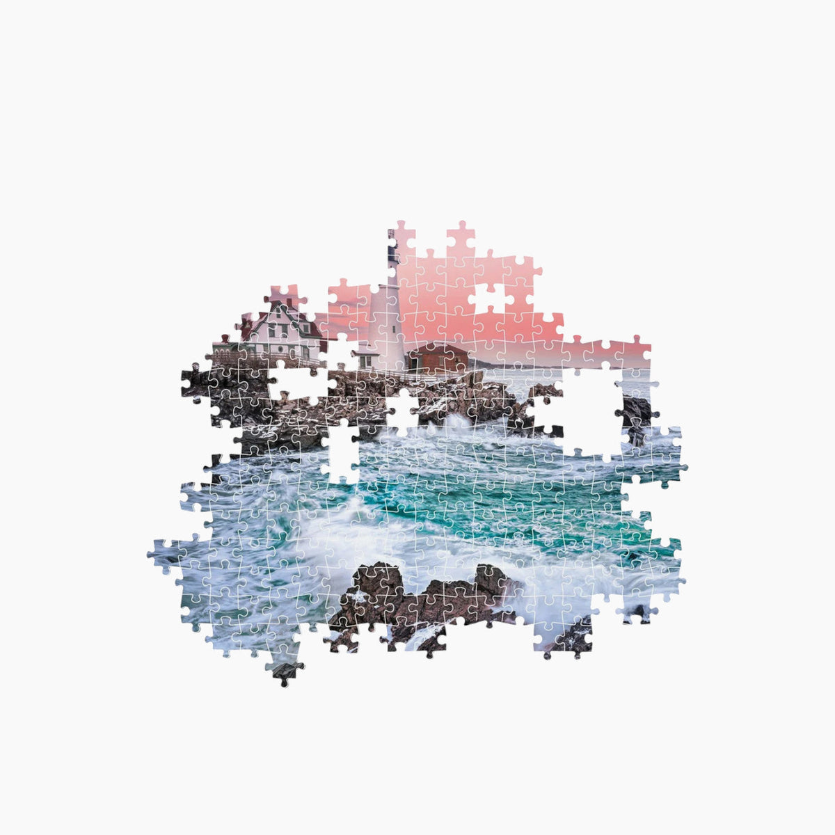 Clementoni First Snow AT Portland Head Jigsaw Puzzle – 1000 Pieces
