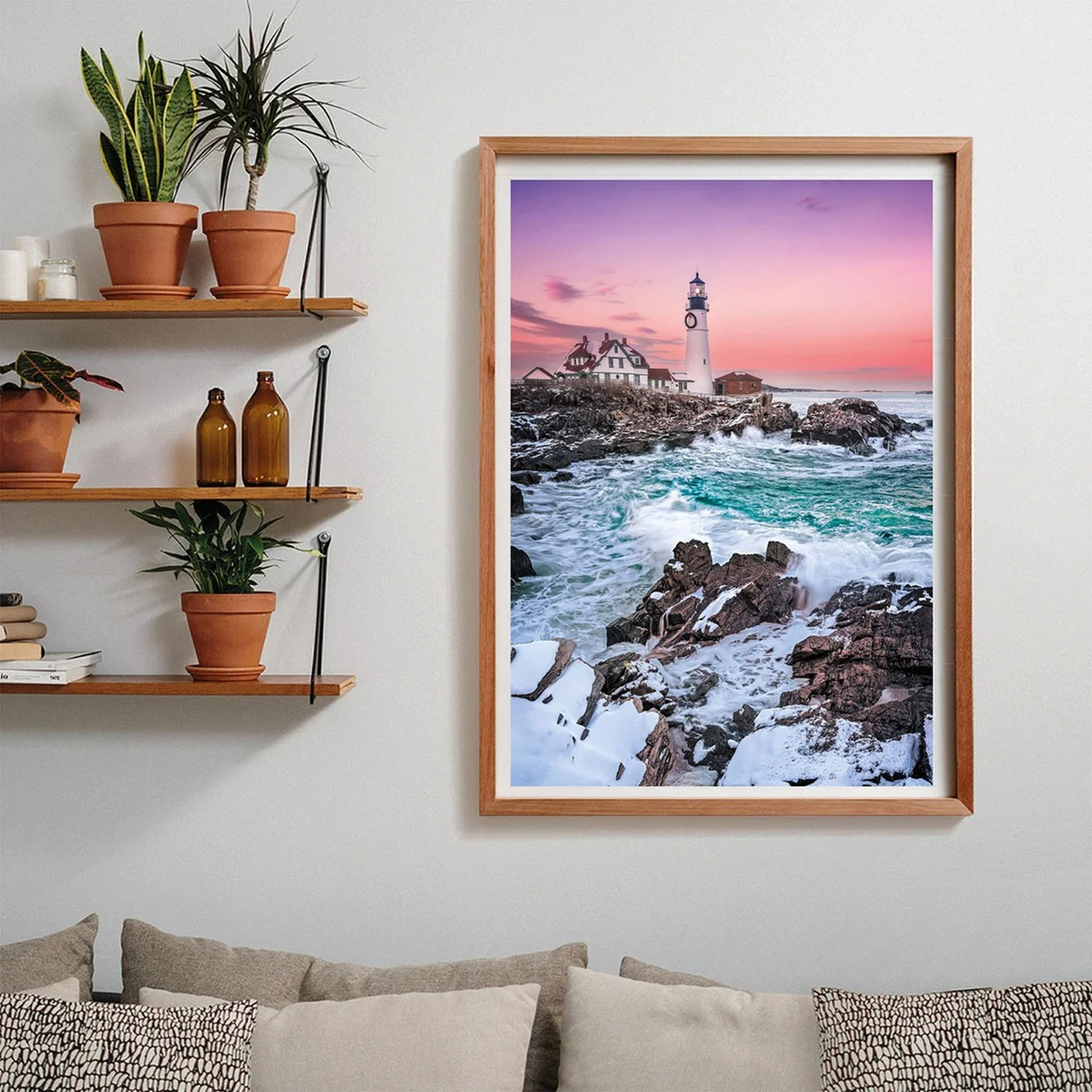 Clementoni First Snow AT Portland Head Jigsaw Puzzle – 1000 Pieces