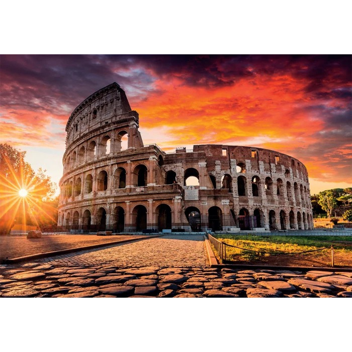 Clementoni Roman Sunset Jigsaw Puzzle – 1000 Pieces
