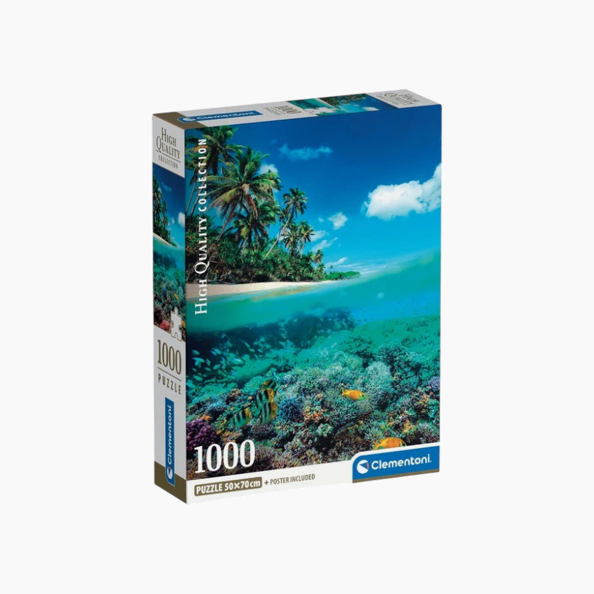 Clementoni Summer Paradise 2025-Compac Jigsaw Puzzle – 1000 Pieces