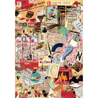 Clementoni More IS More – Books-Writing CO Jigsaw Puzzle – 1000 Pieces