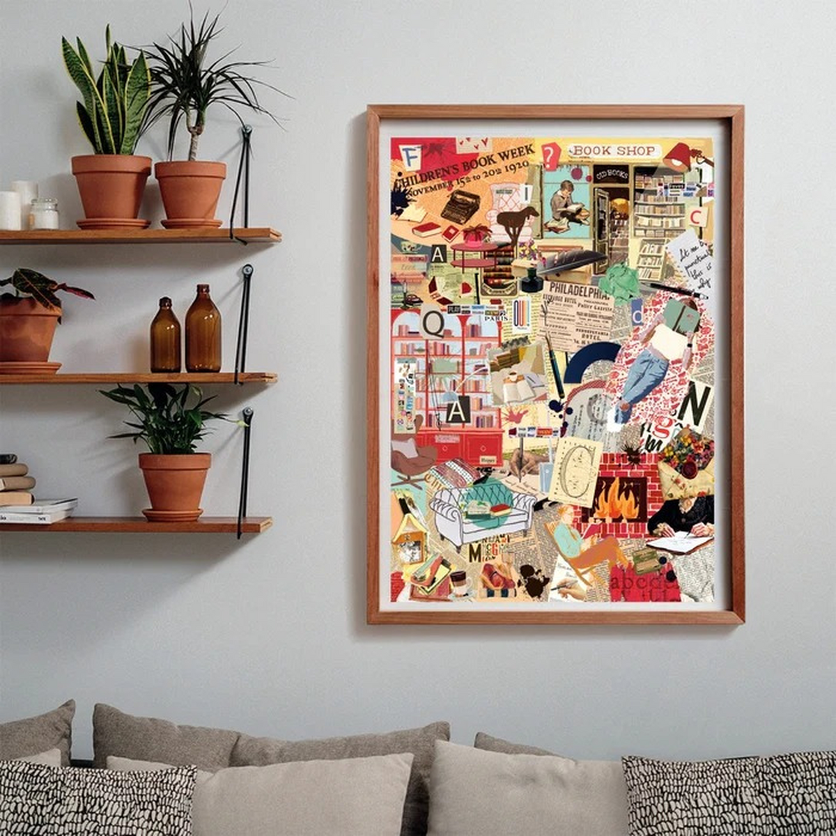 Clementoni More IS More – Books-Writing CO Jigsaw Puzzle – 1000 Pieces