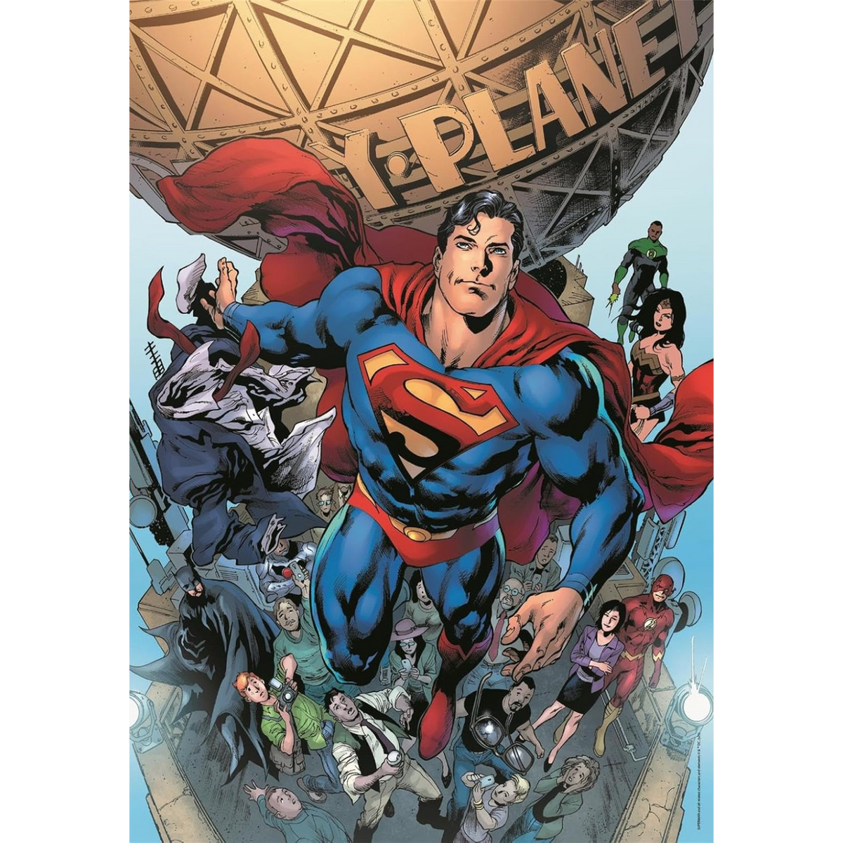 Clementoni Superman 2025 -1 Jigsaw Puzzle – 1000 Pieces