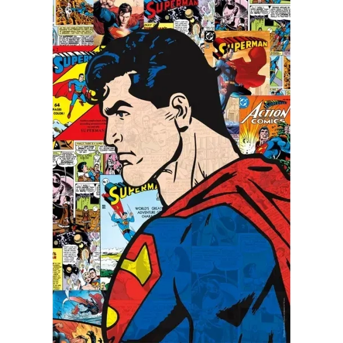 Clementoni Superman 2025 -3 Jigsaw Puzzle – 1000 Pieces