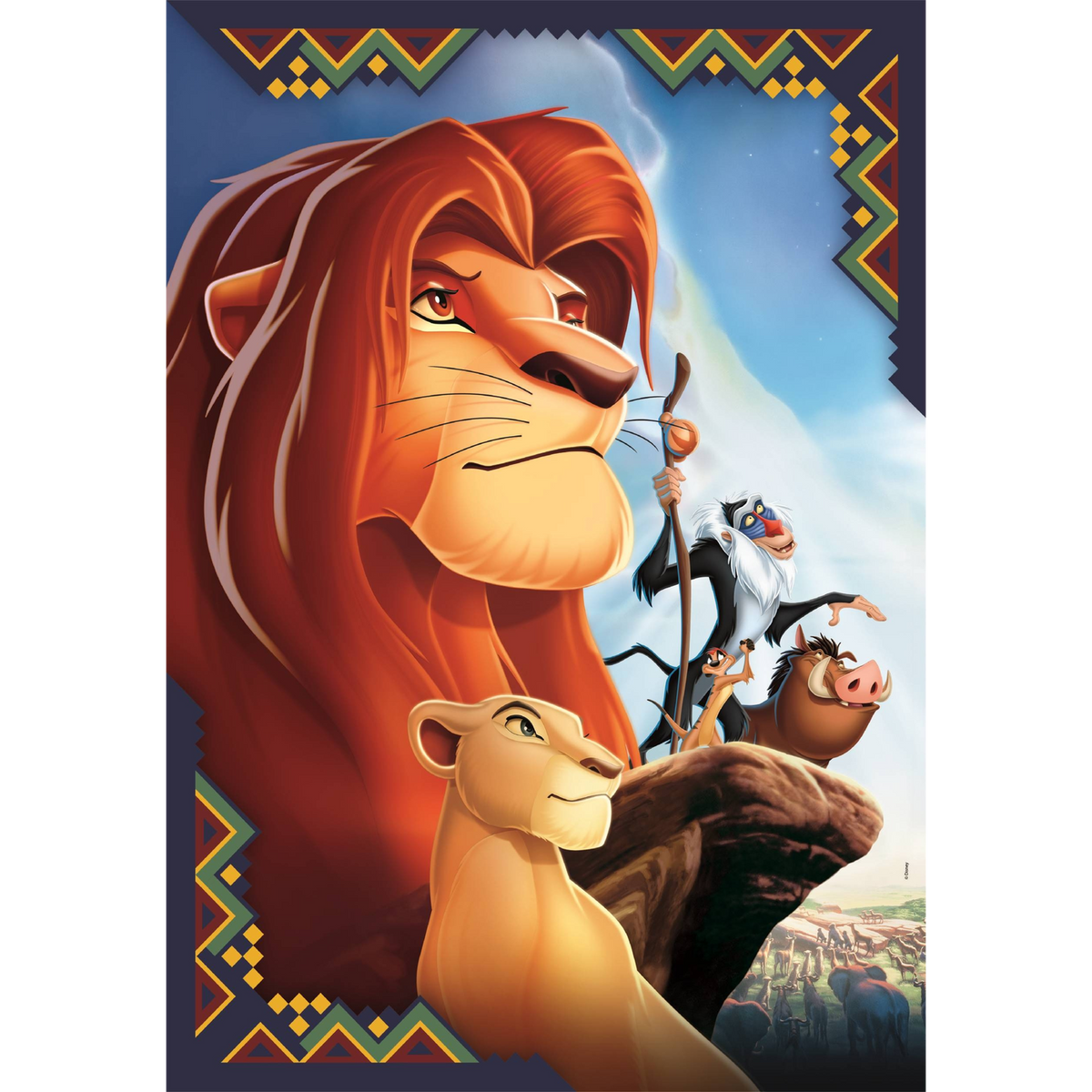 Clementoni Disney Lion King 2025 Jigsaw Puzzle – 104 Pieces