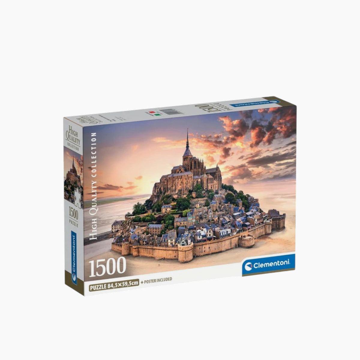 Clementoni The Mont Saint-Michel Risin Jigsaw Puzzle – 1500 Pieces