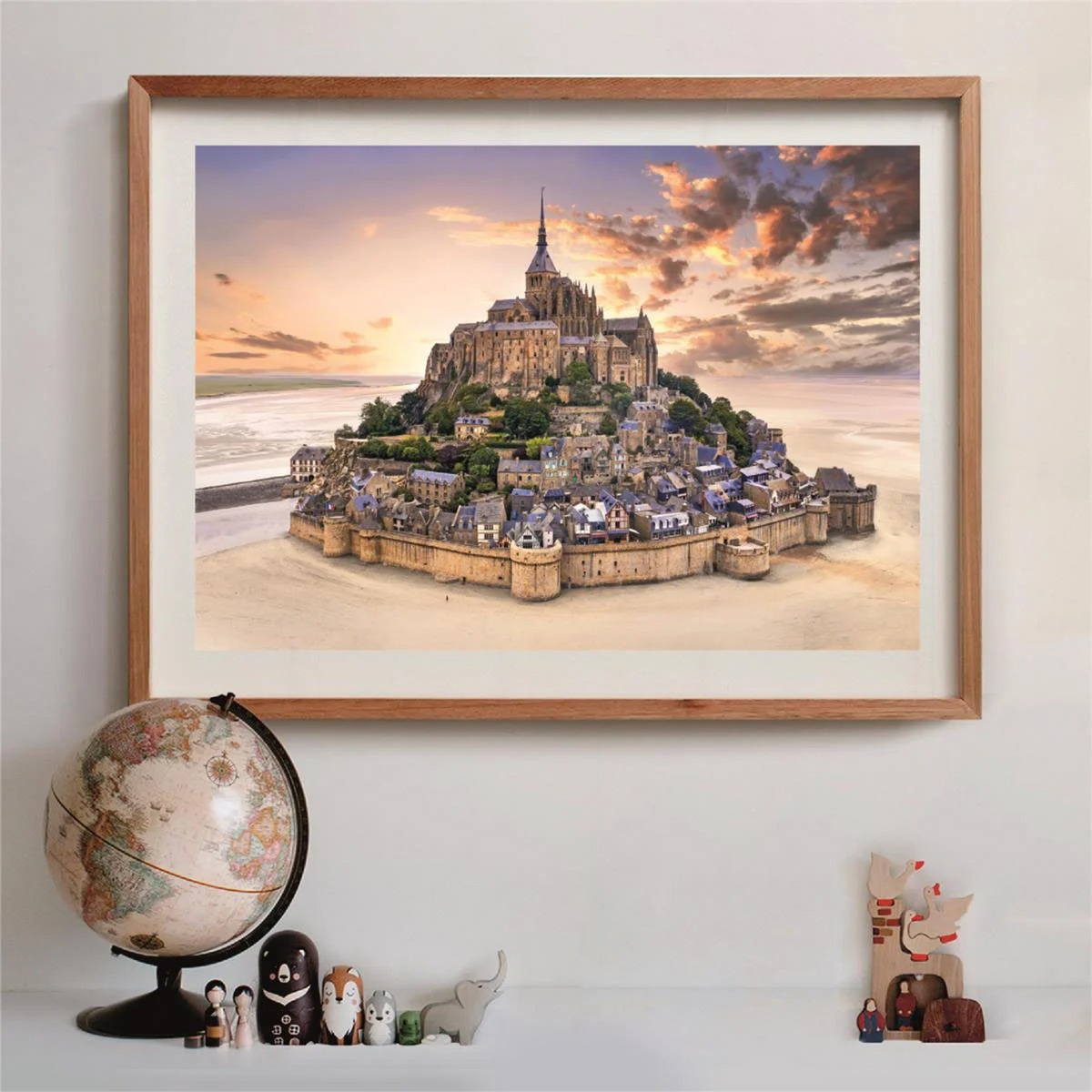Clementoni The Mont Saint-Michel Risin Jigsaw Puzzle – 1500 Pieces