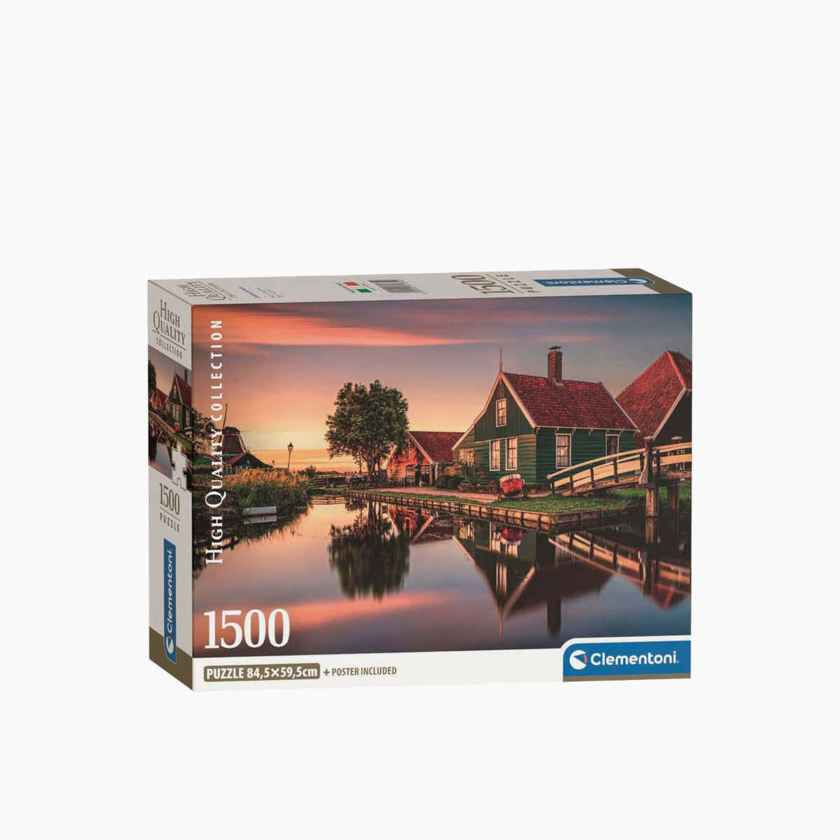 Clementoni Zaanse Schans Jigsaw Puzzle – 1500 Pieces