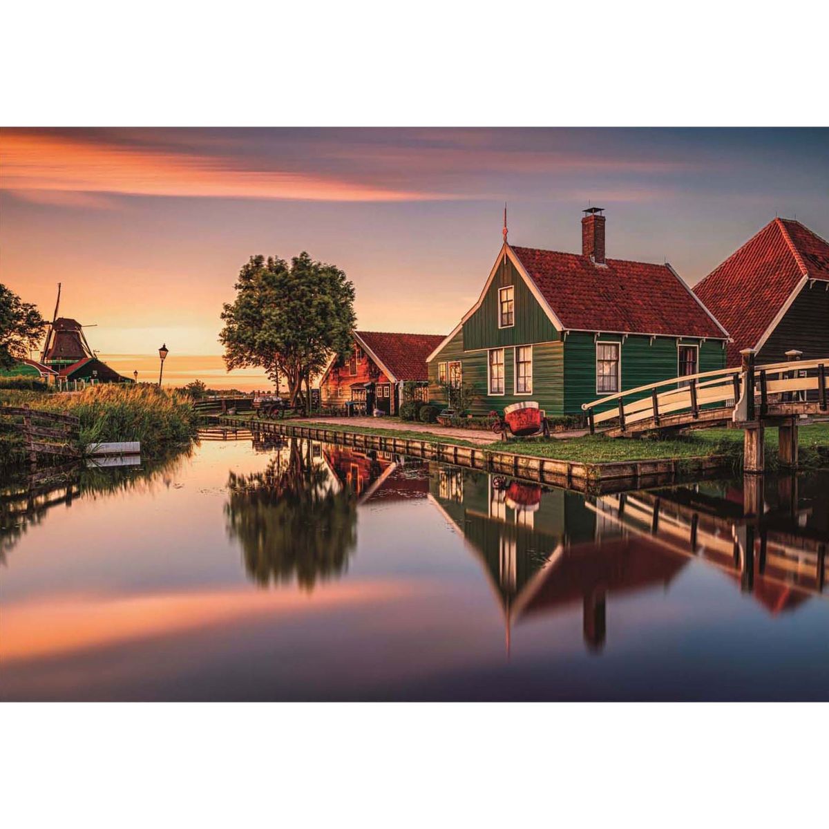 Clementoni Zaanse Schans Jigsaw Puzzle – 1500 Pieces