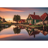 Clementoni Zaanse Schans Jigsaw Puzzle – 1500 Pieces