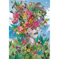 Clementoni Head in the Jungle B Jigsaw Puzzle – 500 Pieces