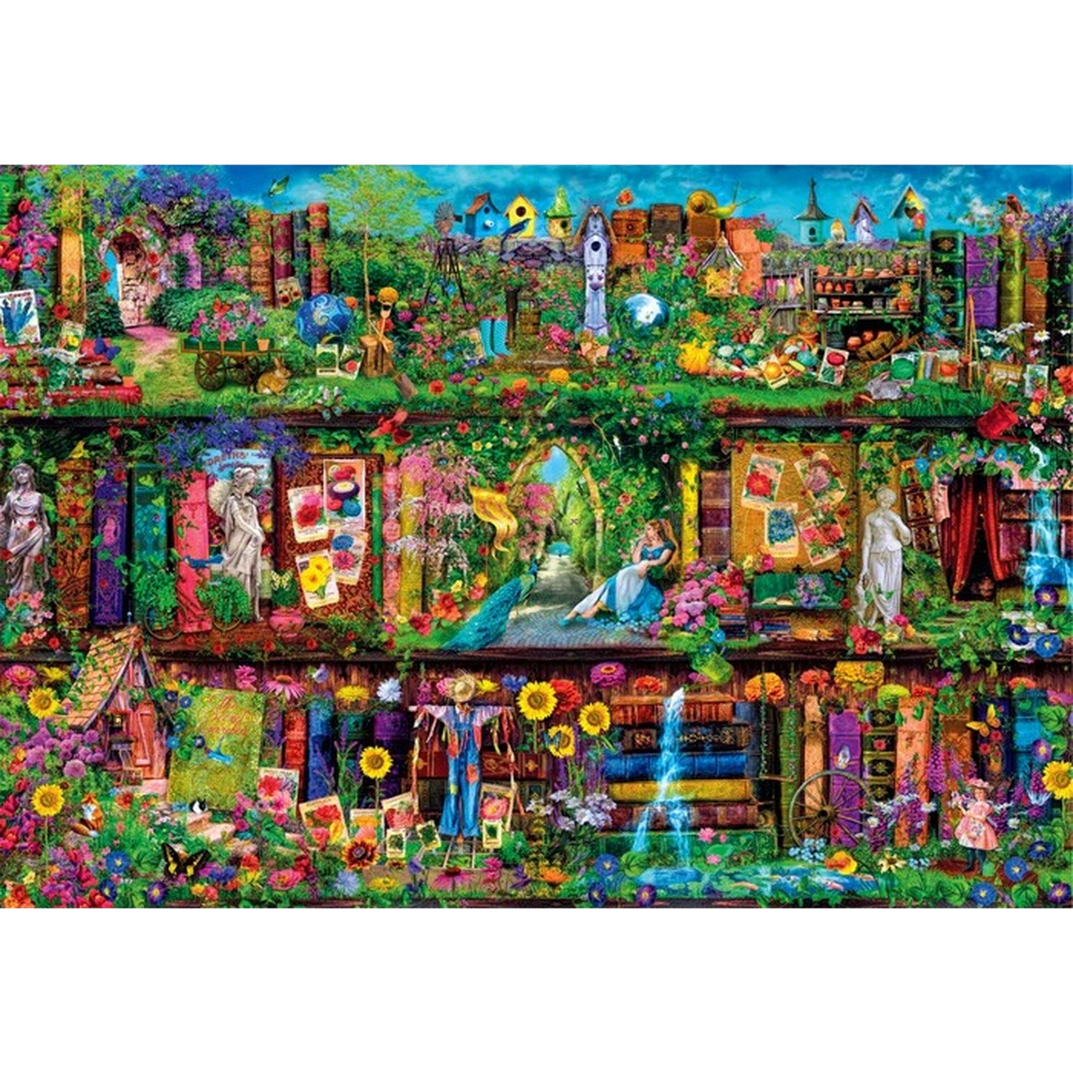 Clementoni Garden Shelf Jigsaw Puzzle – 6000 Pieces