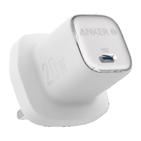 Anker Zolo 20W USB-C Wall Charger Fast & Compact - White Anker Zolo 20W USB-C Wall Charger Fast & Compact - White