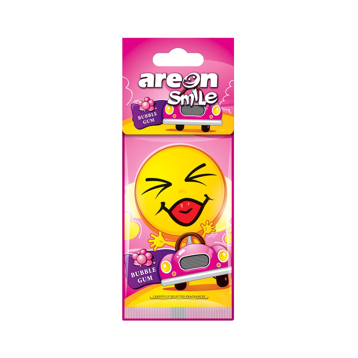 Areon Perfume Face Smile | Adorable Freshness for Your Car