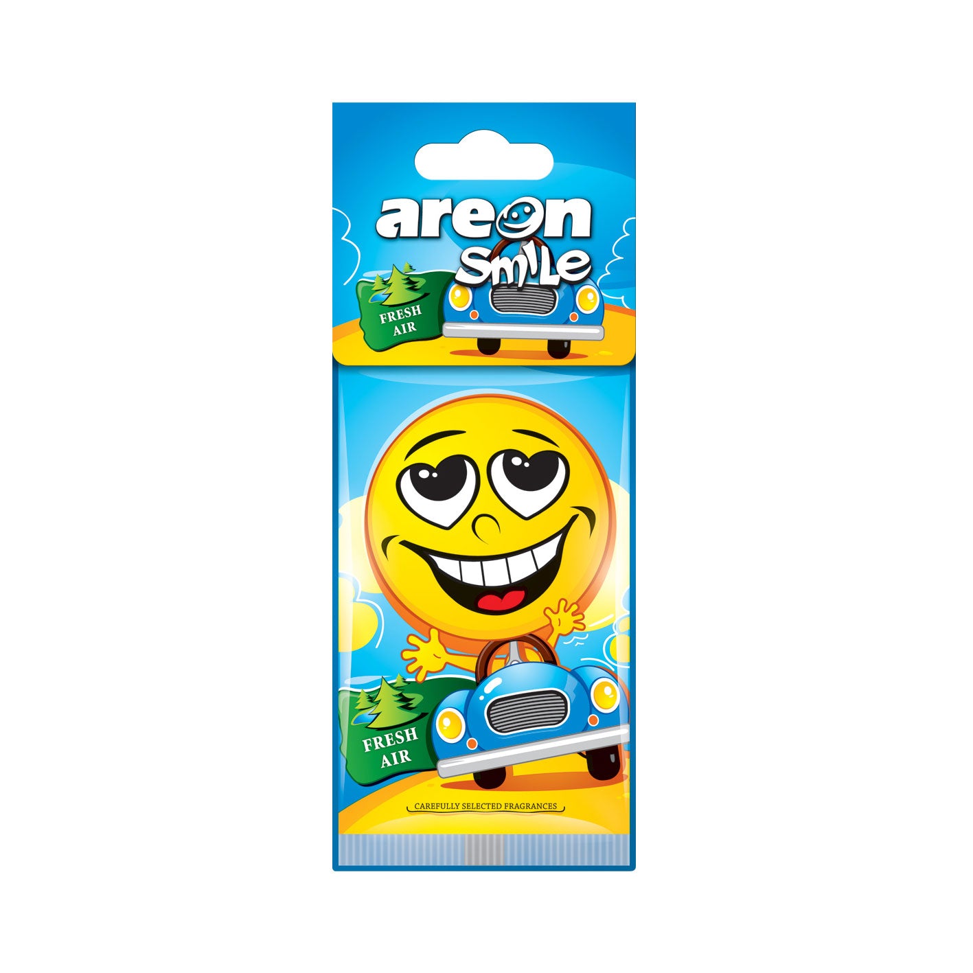 Areon Perfume Face Smile | Adorable Freshness for Your Car