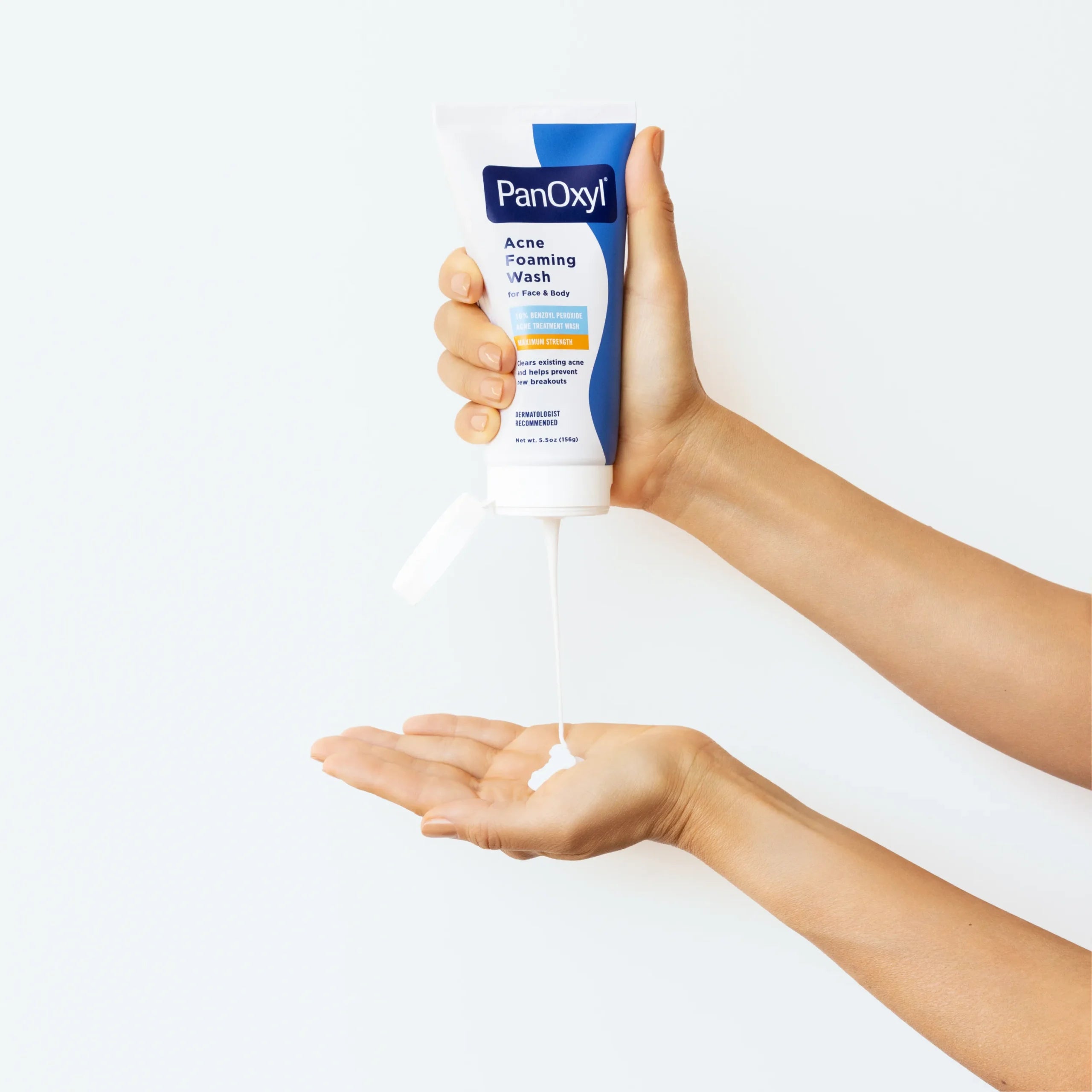 PanOxyl Maximum Strength Acne Foaming Wash 10% Benzoyl Peroxide 156g
