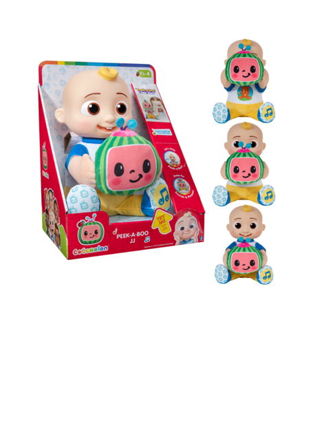 Peek a boo JJ CoComelon Plush Toy Fun 