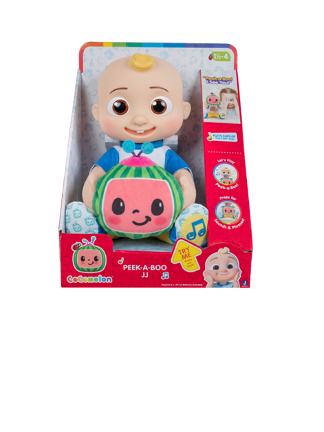Peek a boo JJ CoComelon Plush Toy Fun for Kids Peek a boo JJ CoComelon Plush Toy Fun for Kids