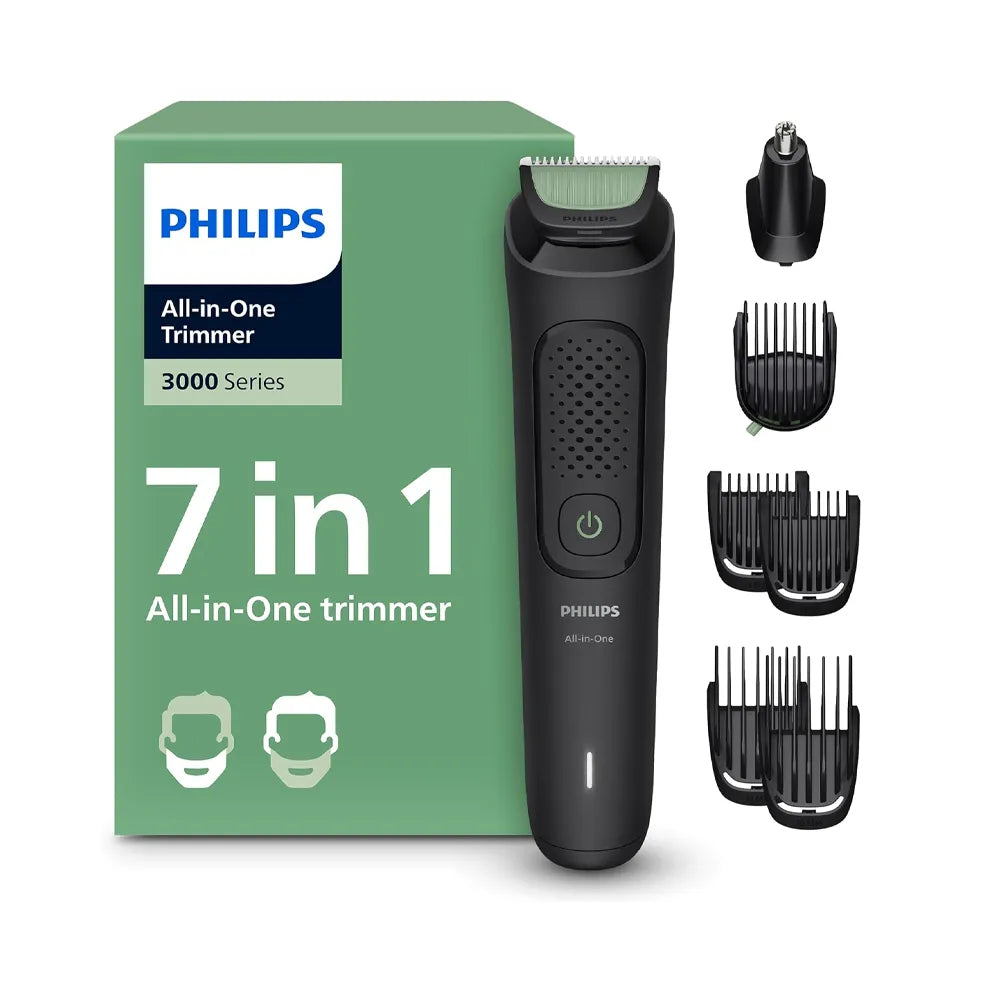 Philips All-in-One Trimmer 3000 Series, 7-in-1 Face & Hair, MG3930/15