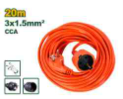 Jadever 20m Electric Extension Cable Safe & High Performance