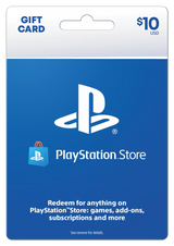 PlayStation Store USA $10 Gift Card