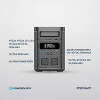 Powerology 90000mAh 300W Portable Generator with Hi-Fi Sound System