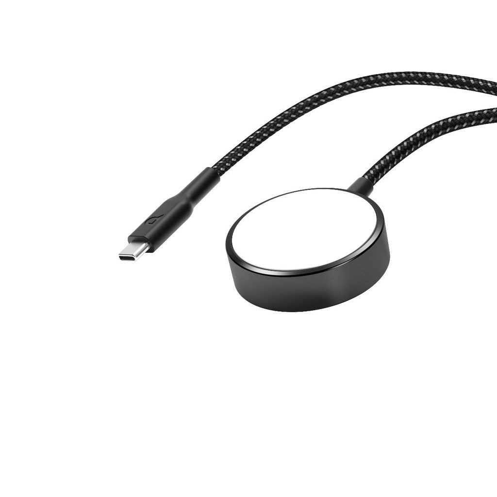 Braided Type-C Watch Charger 5W | 1.2M Durable Cable Braided Type-C Watch Charger 5W | 1.2M Durable Cable