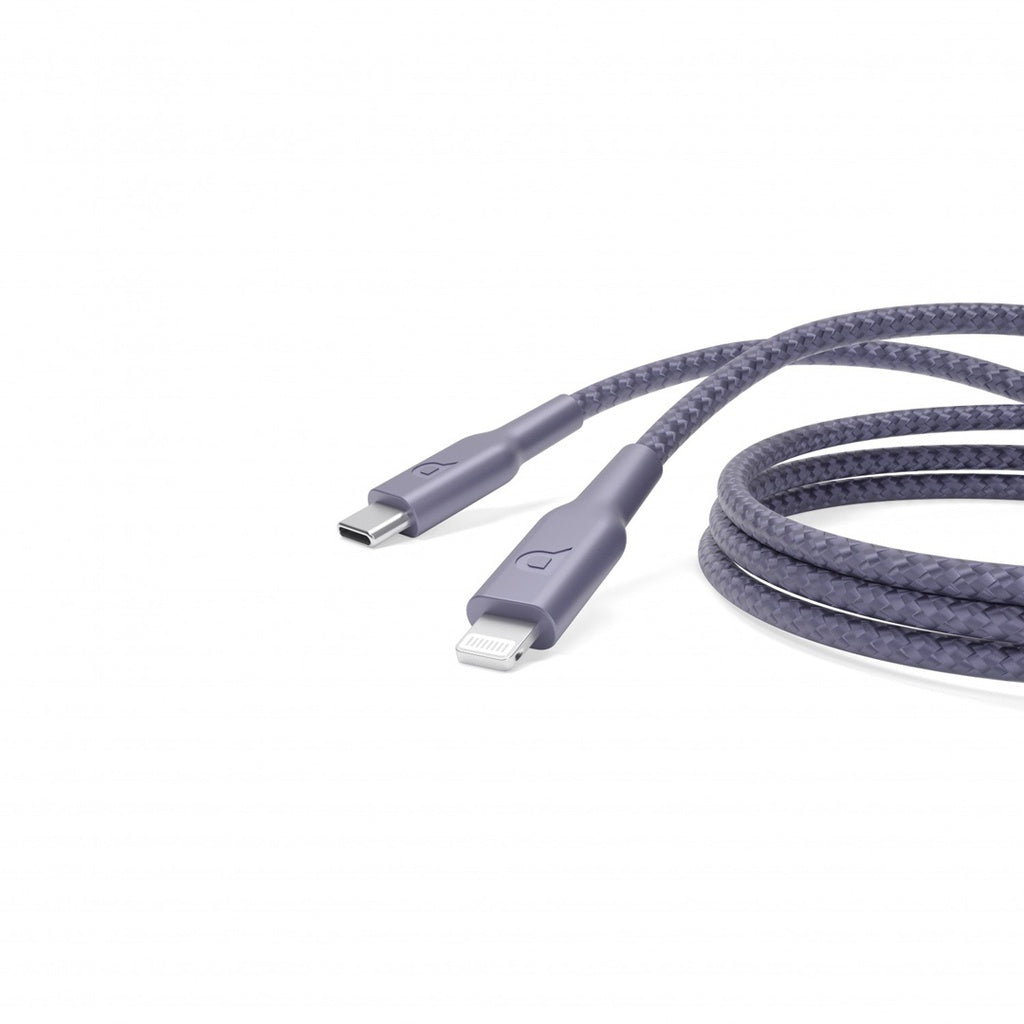 Powerology Braided USB-C to Lightning Cable 2M PD 60W