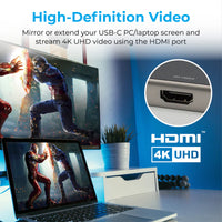 وصلة USB-C متعددة 9-في-1 Promate PrimeHub-Go