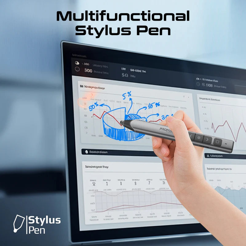 جهاز Promate ProPointer-S لاسلكي مع قلم ستايلس