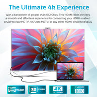 كيبل HDMI بزاوية 90° 4K Promate ProLink4K1 بطول 3م