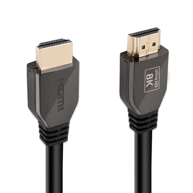 Promate High Definition HDMI Cable 8K Clarity & 48Gbps - Black