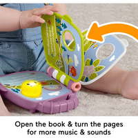 Fisher-Price Purple Monkey Book