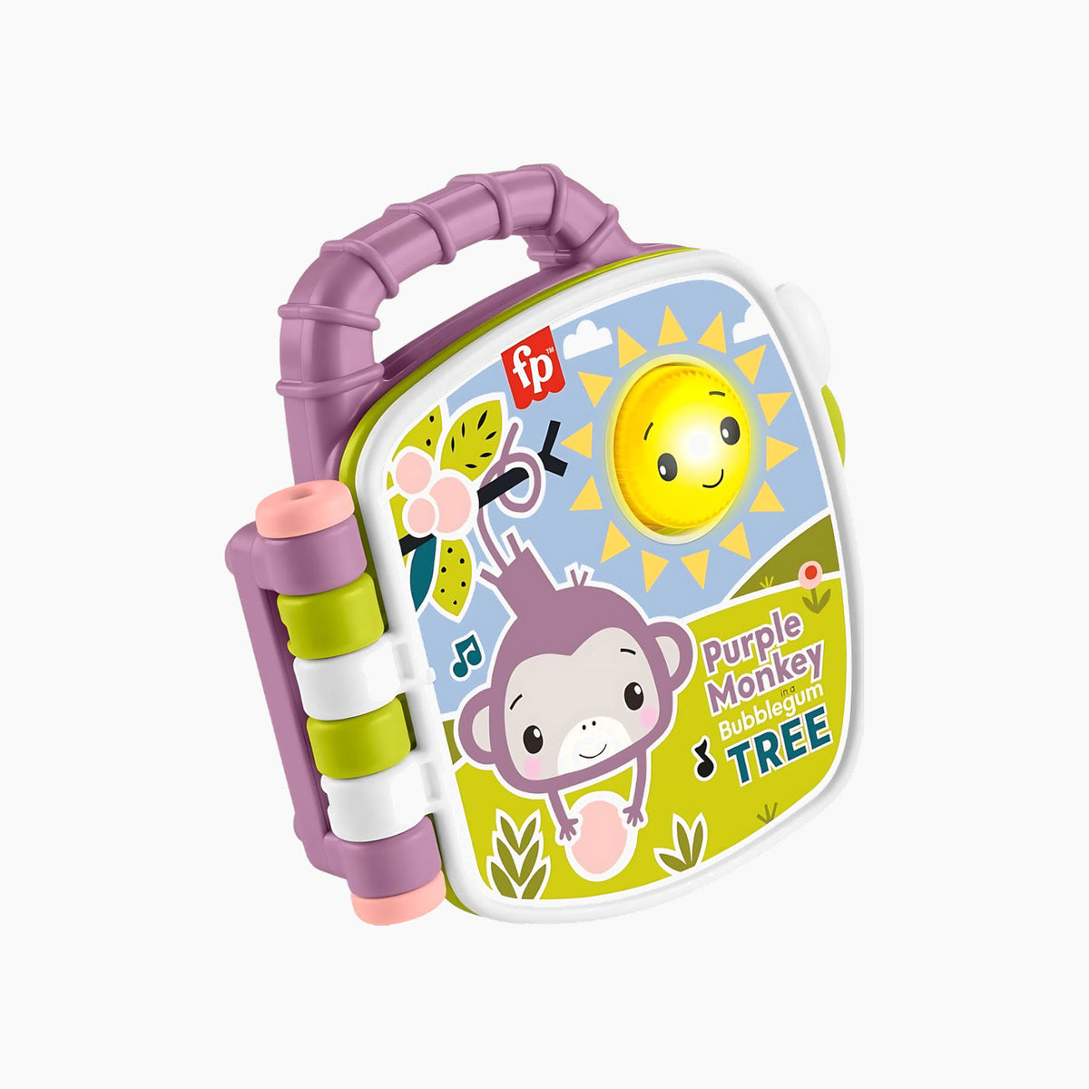 Fisher-Price Purple Monkey Book