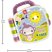 Fisher-Price Purple Monkey Book