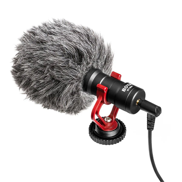 BOYA BY-MM1 Compact Cardioid Microphone for Vlogging BOYA BY-MM1 Compact Cardioid Microphone for Vlogging