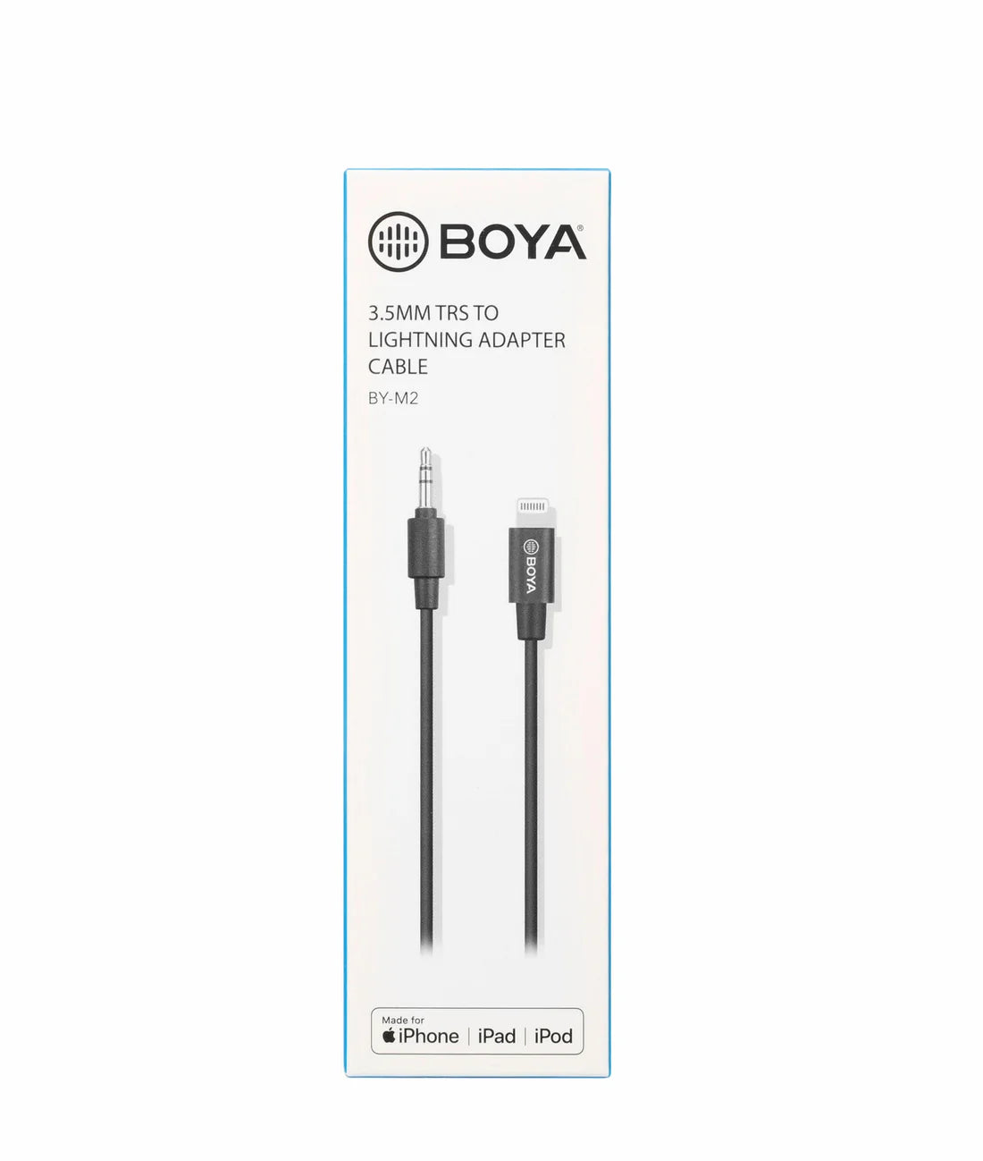 BOYA BY-M2 Lavalier Mic for iPhone – Clip-on Lightning Mic BOYA BY-M2 Lavalier Mic for iPhone – Clip-on Lightning Mic