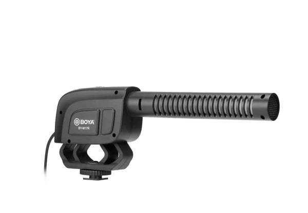 Boya BY-M17R On-camera condenser shotgun microphone Boya BY-M17R On-camera condenser shotgun microphone