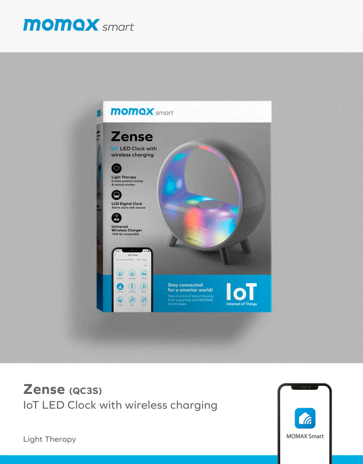Momax Zense IoT Ambient light with Wireless Charging