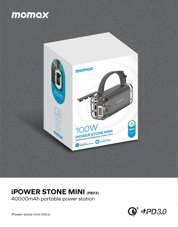 Momax Power Stone Mini Outdoor power station 40000mAh