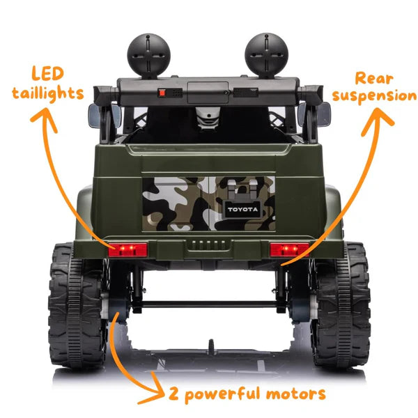 سيارة ركوب كهربائية للأطفال – تويوتا FJ Cruiser مرخصة
