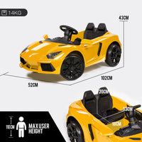 Lamborghini Huracan Performante Spyder R/C Ride-On – 12V