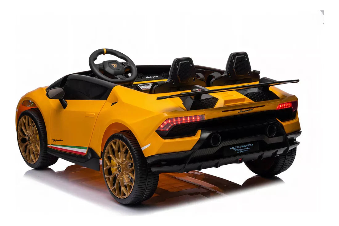 Lamborghini Huracan Performante Spyder R/C Ride-On – 12V Lamborghini Huracan Performante Spyder R/C Ride-On – 12V