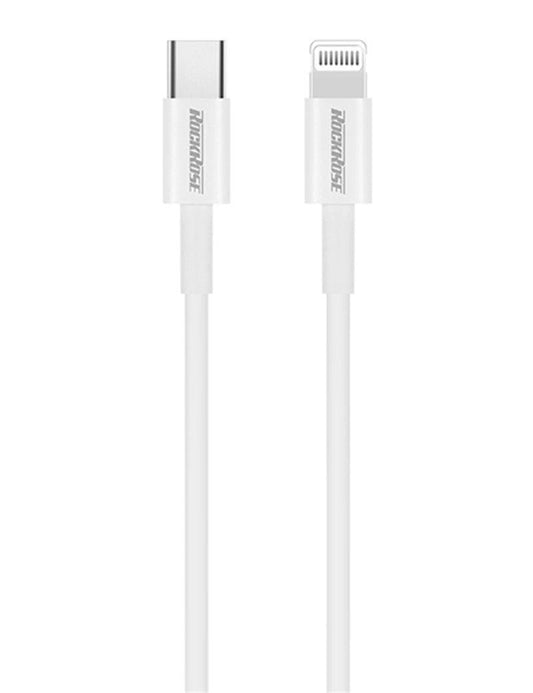 ROCKROSE USB Type C to Lightning Zeta CL Cable 20W PD 1m - White
