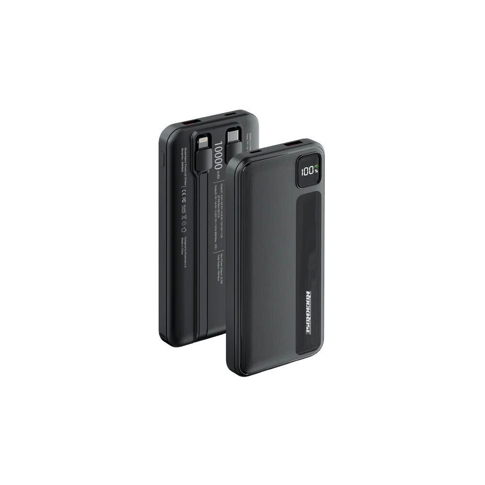 RockRose PowerLink 10 Neo 10000mAh 20W Fast Charging Power Bank RockRose PowerLink 10 Neo 10000mAh 20W Fast Charging Power Bank