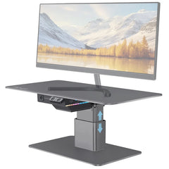 حامل Promate Raizer كهربائي للمونيتور واللابتوب مع USB Hub