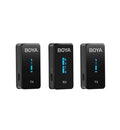 مايك لاسلكي مزدوج BOYA BY-XM6-S2 احترافي بحجم صغير