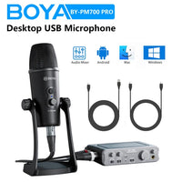 BOYA USB Condenser Microphone - Black
